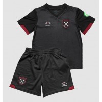 Dječji Nogometni Dres West Ham United Gostujuci 2024-25 Kratak Rukav (+ Kratke hlače)